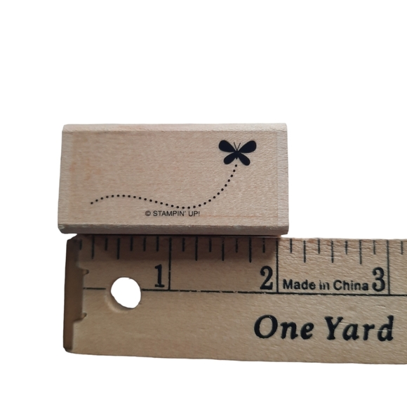 Stampin 'Up Retired 5 Piece Wood Mounted Stamps - Picture 6 of 8